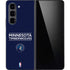 NBA Minnesota Timberwolves Standard - Navy Blue Galaxy Z Fold5 5G Skin